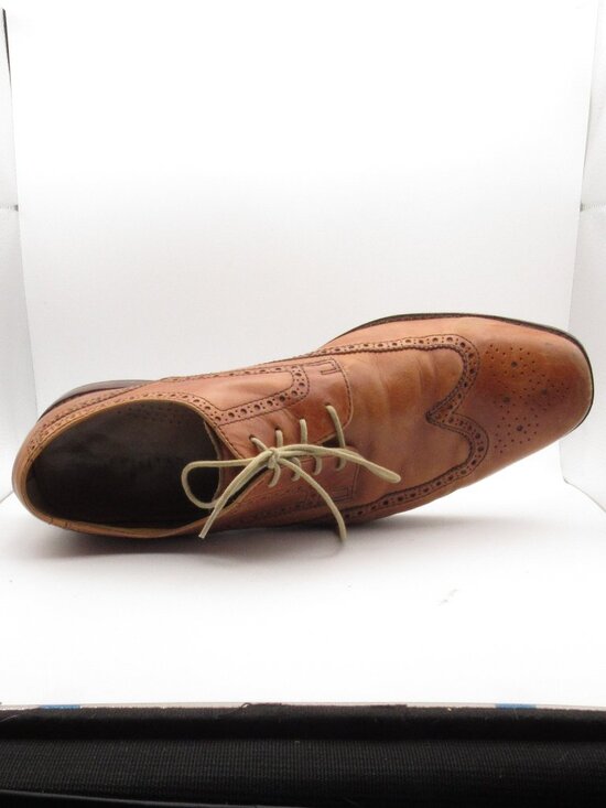 Cole Haan Brown Men\'s Giraldo Wingtips Size 14 Good Condition main image 10